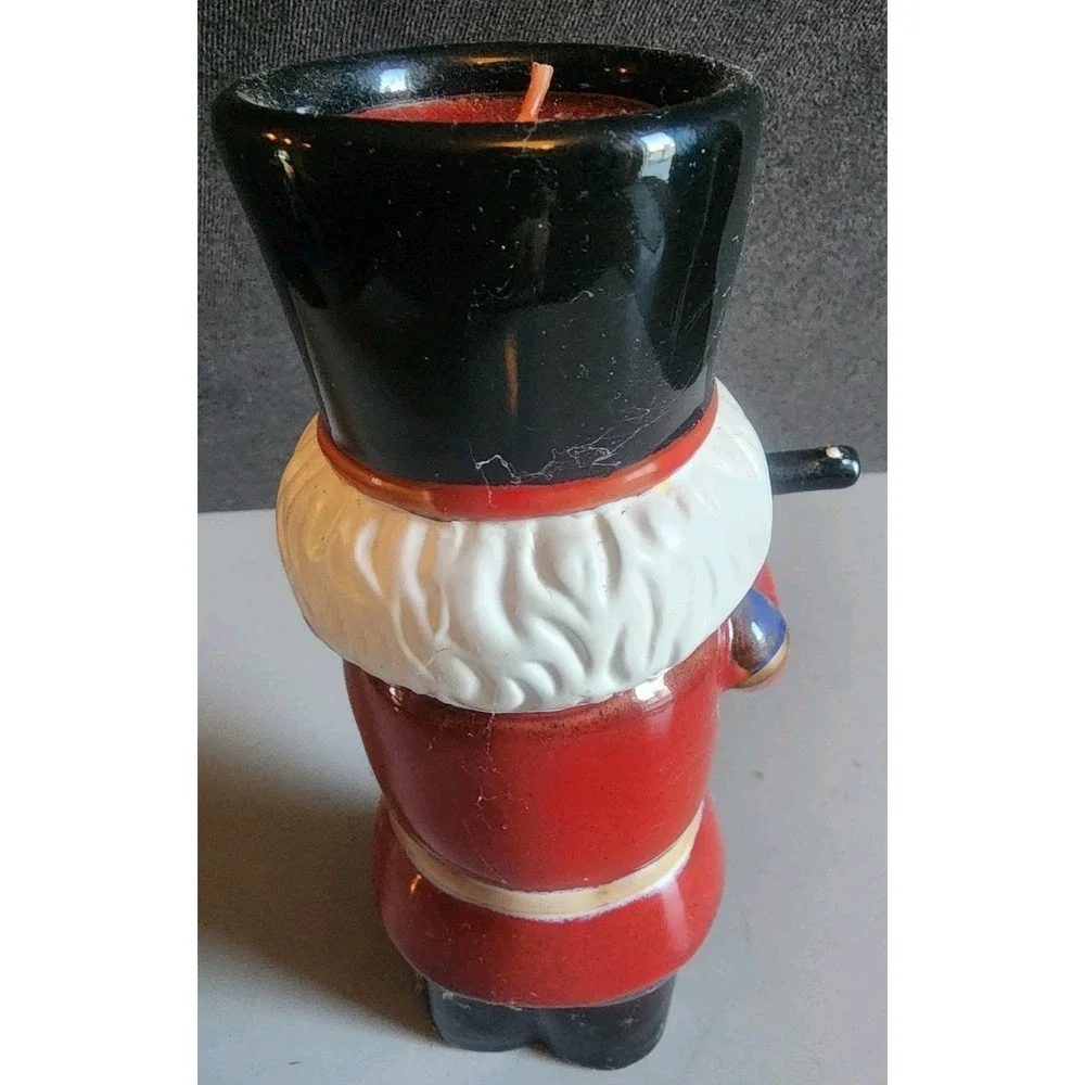 Yankee Candle Nutcracker gun Tealight Candle Holder Christmas Soldier